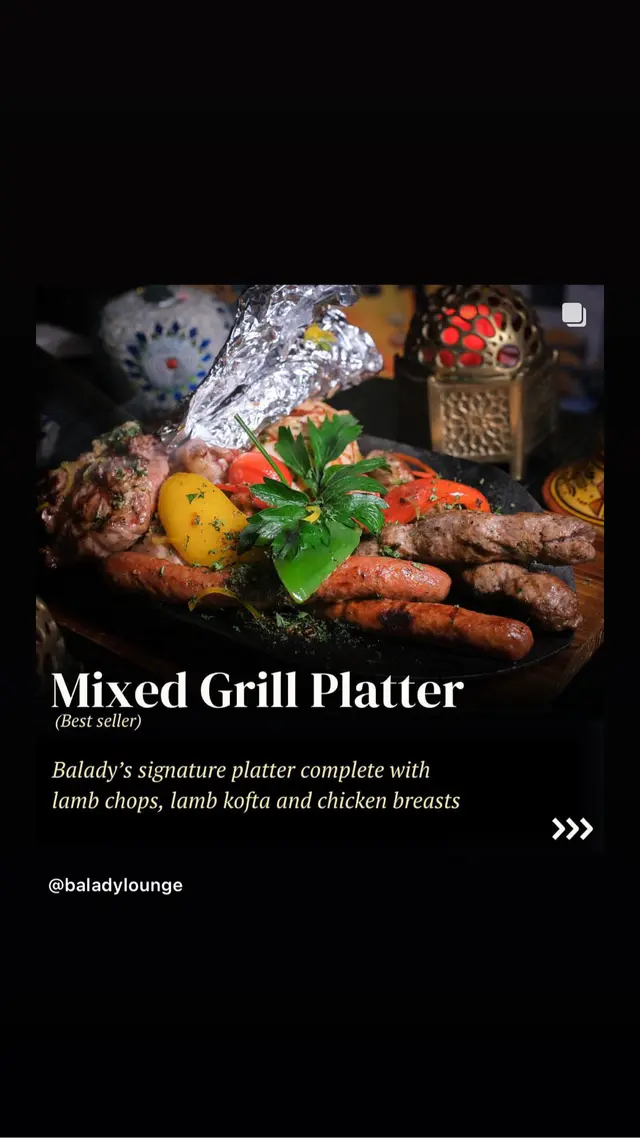 Balady Lounge dish 7